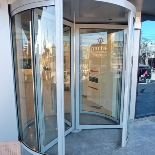ابواب_زجاجية_دوارة_revolving_door ابواب_زجاجية_دوارة_revolving_door